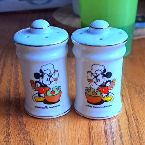 Mickey Mouse salt and pepper shakers